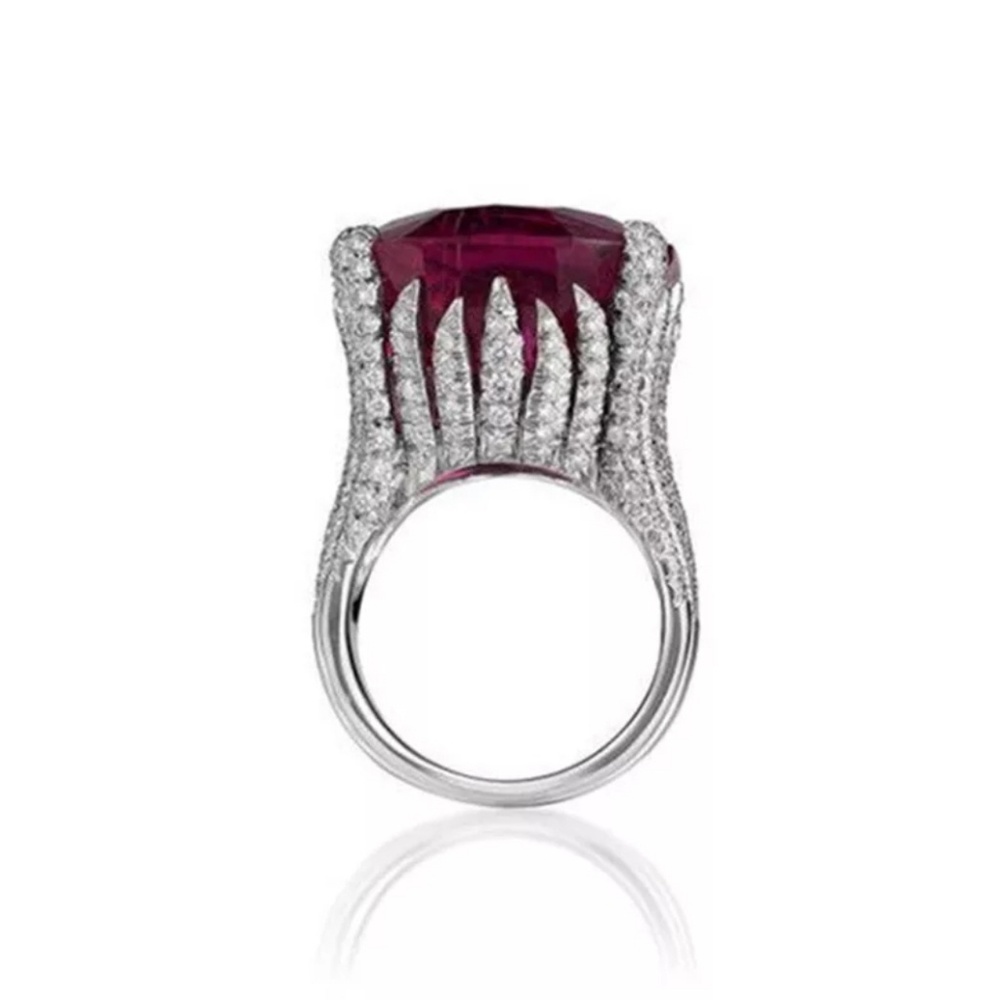 925 sterling silver stamped ring - Picture 4 of 5